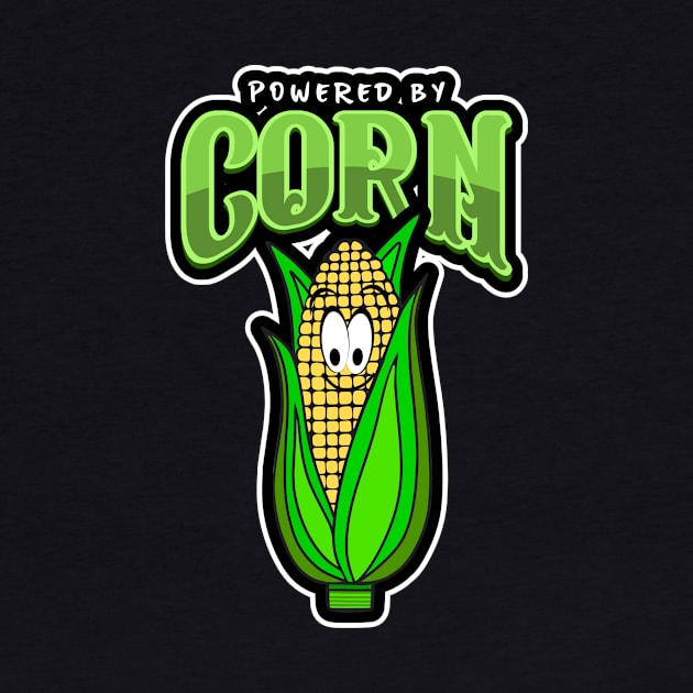 POWERED By Corn On The Cob by SartorisArt1